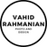 Vahid Rahmanian's Webpage